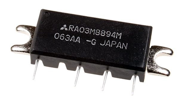 RA03M8894M-501, 889-941 MHz 3.6W 7.2V твердотельный ВЧ модуль