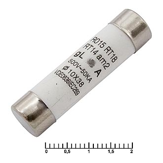 Предохранитель 6A 500V 10x38mm