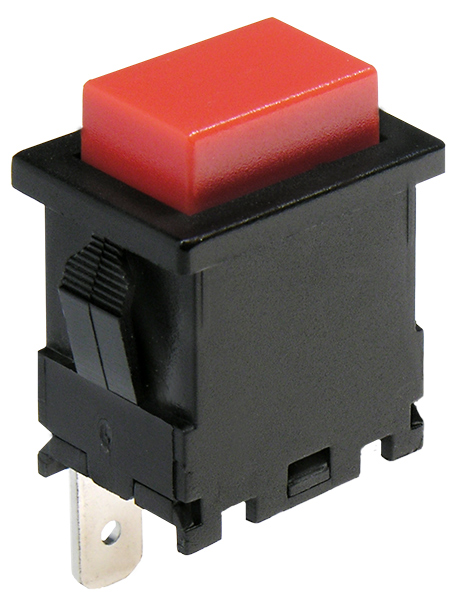 LC-8302BROT-G, кнопка красн.без фикс. 250В 10A (аналог EP-11)