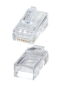 TP8P8C (RJ45) ВИЛКА, сетевая на кабель 8P8C