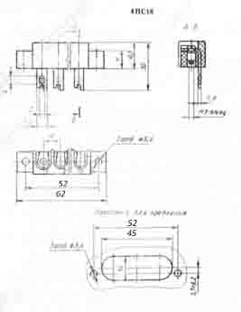 Плата соединительная 4ПС16-4