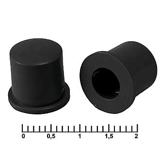 Колпачок для кнопки A22 Black