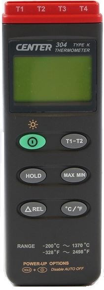Измеритель температуры center 304