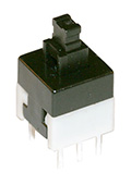 MPS-800N-G, миниатюрная кнопка без фиксации 8мм 30В 0.1A (B170H)