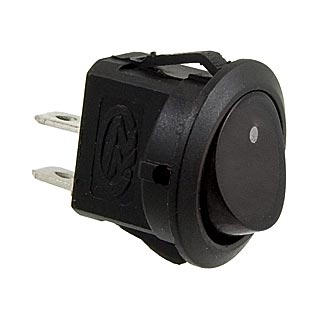 Переключатель MRS-101-2 on-off  черный