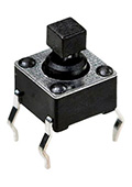 0673HIM-130G-G, кнопка тактовая 6х6 h=7.3мм (аналог SWT-20-7.5)