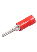 165143-0, PLASTI-GRIP0, клемма шпилька изолированная красная на провод 0.3-1.4мм2