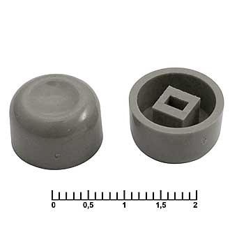 Колпачок для кнопки A01 Gray