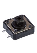 KAN1241-0731B-22, тактовая кнопка SMD 12х12х7.3мм (1273SHIM-160G-G)
