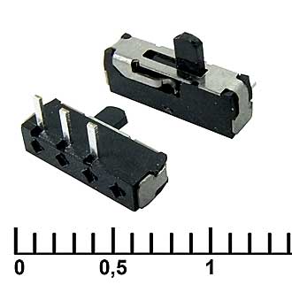 Переключатель движковый SS01 Переключатель движковый SS01