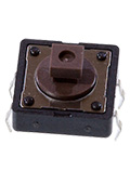 DTS-24N-V, кнопка тактовая 12x12 H-7.3 160gf