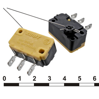 Микропереключатель B181A 250v. 5a