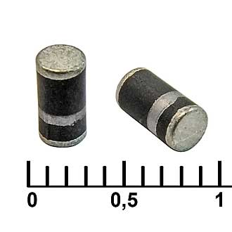 Диод SM4007G  (1A 1000V)   DO-213AA