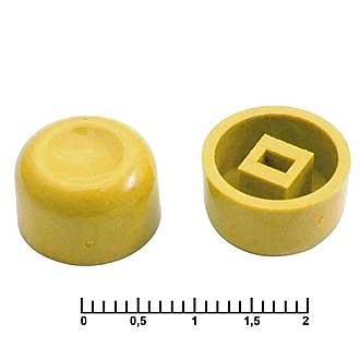 Колпачок для кнопки A01 Yellow