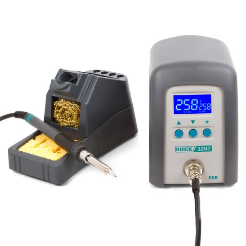 Станция паяльная quick-3202 esd