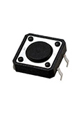 1243HIM-160G-G, кнопка тактовая 12х12 h=4.3мм