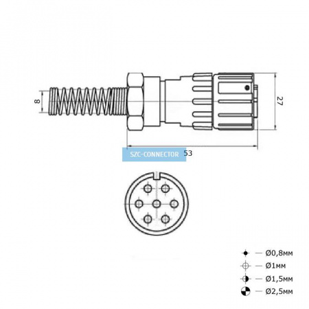 FQ18-7pin TJ-8