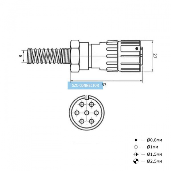 FQ18-7pin TJ-8