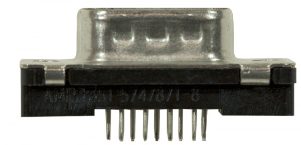 5747871-8, Vertical connector  plug 9 pos. HD20