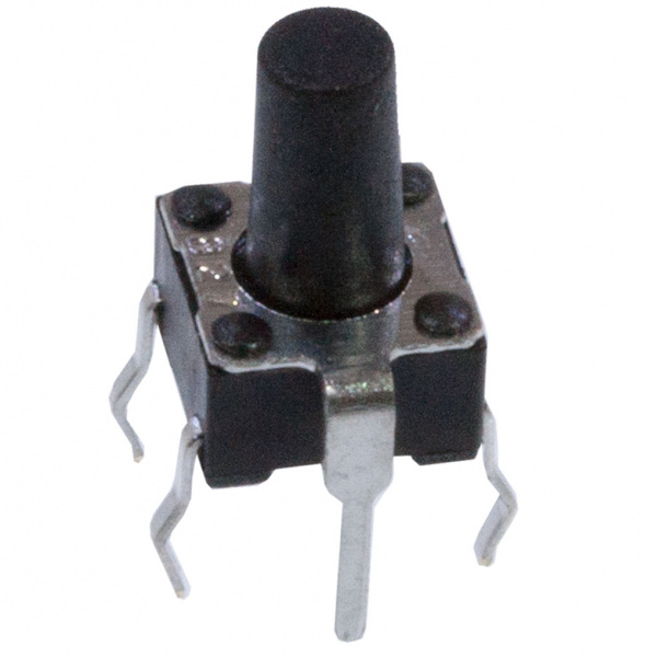 KAN0621-0951B010, кнопка тактовая 6х6 h=9.5мм (0695GHIM-130G-G)