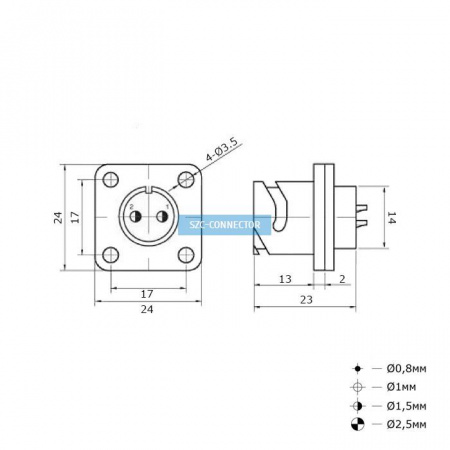 FQ14-2pin ZK FQ14-2pin ZK