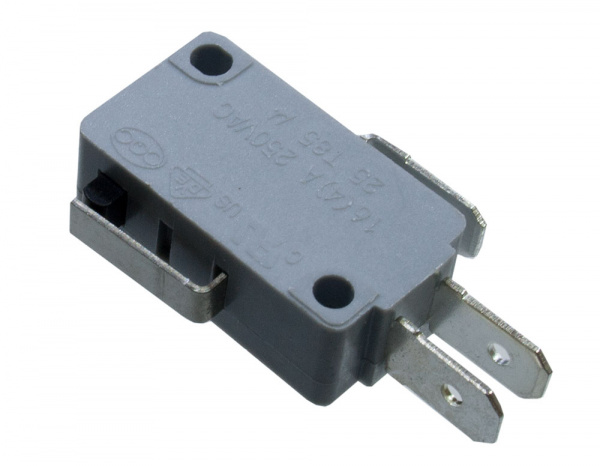 SC799-519(10), микропереключатель, 3 контакта, 250В/16А, (519), пластина 10 мм
