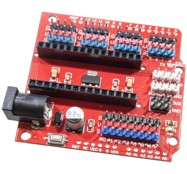 ATMEGA328P-AU NANO V3.0, плата расширения