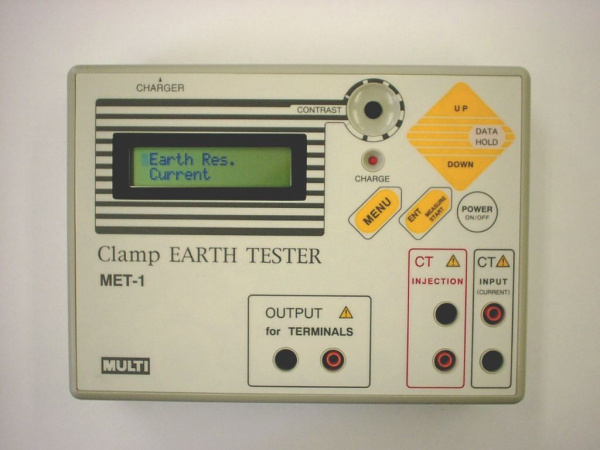Измеритель сопротивления заземления met-1