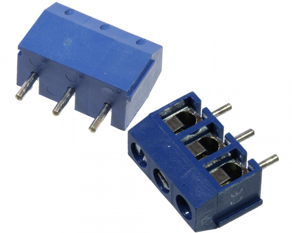 DG301-5.0-03P-12-00A(H), клеммник винтовой 3 конт. 5мм (301-031-12)