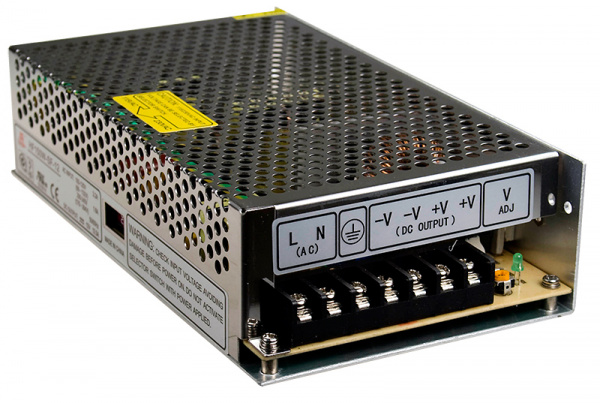 HF150W-SF-12, источник питания AC-DC 12B, 150Вт 199х110х50 (аналог S-150-12)