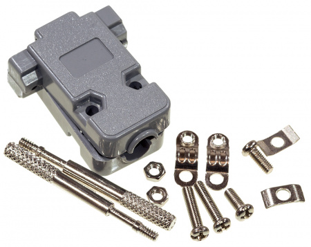 DPT- 9C, корпус для D-SUB 9pin с удлиненным винтом DPT- 9C, корпус для D-SUB 9pin с удлиненным винтом