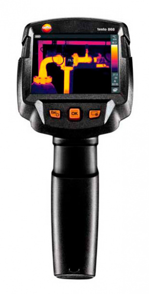 Тепловизор testo 868, -30…+650°C, 160x120 пикселей (Госреестр РФ)
