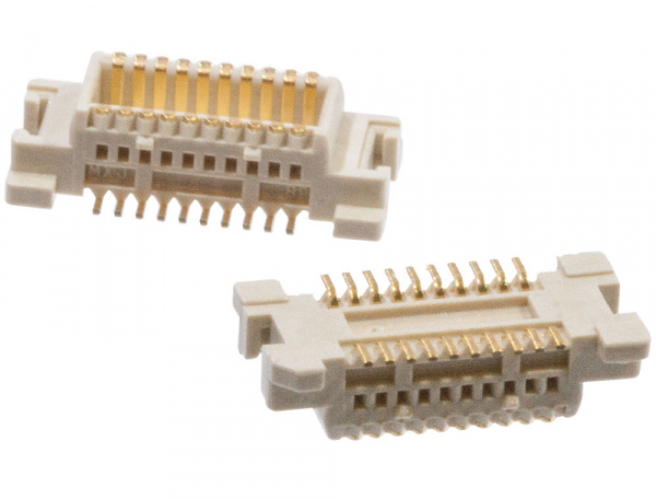 53748-0208, SlimStack вилка шаг 0.5мм 2х20конт. SMT