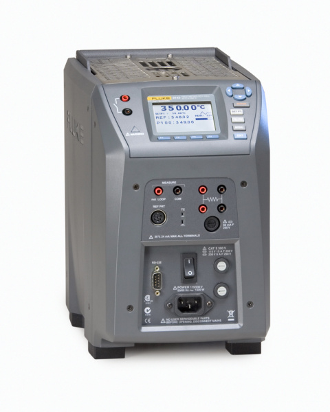 Калибратор температуры сухоблочный fluke 9143-c-p-256