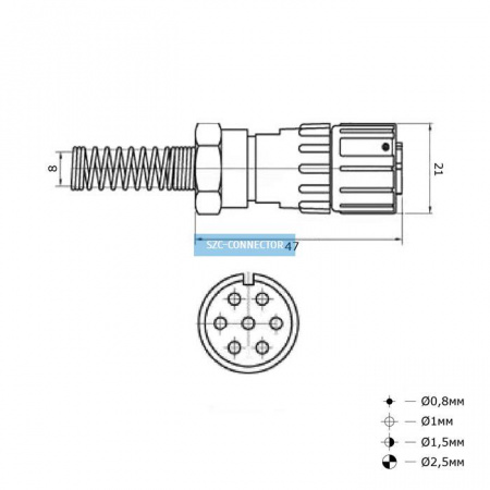 FQ14-7pin TK-8