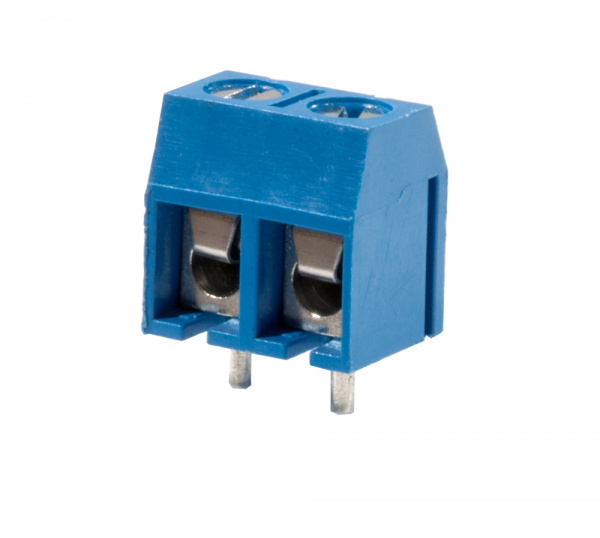 301-021-12, клеммник винтовой 2 контакта 5мм (DG301-5.0-02P, XY301V-2P-5.0)