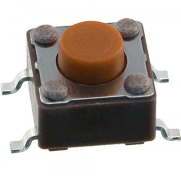 DTSM-62N-V-T/R, кнопка тактовая SMT 6x6 H-5 160gf