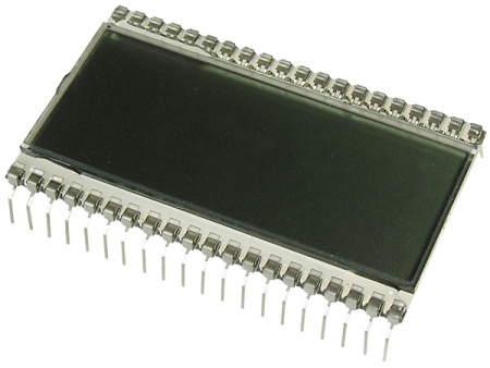 ITH-E0190SRNP, сегментный ЖК-индикатор 4 разряд.