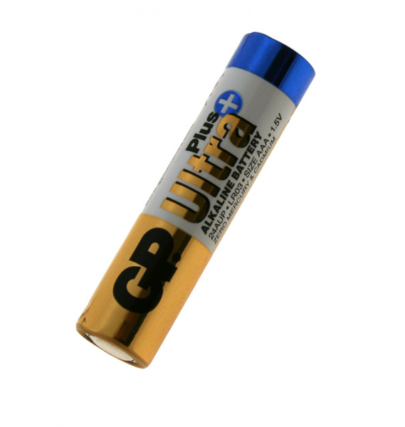 GP 24A-BC ULTRA ALKALINE ( LR03AAA286 ), батарейка GP 24A, Ultra, alkaline ( LR03,AAA,286 ), 1 шт.