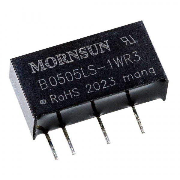 B0505LS-1WR3, DC/DC преобразователь на плату 5В 1Вт SIP7
