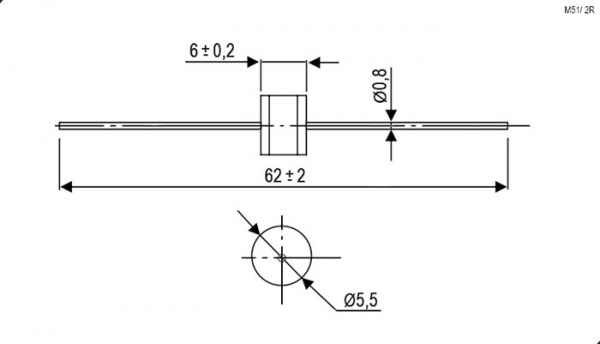 Разрядник 2R-230A2L (EM230X)