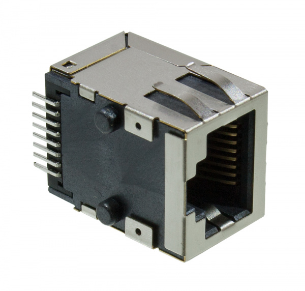 HY991101C, 8P8C розетка RJ45 с трансформатором SMT