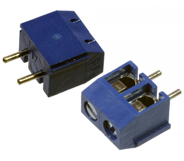 DG301-5.0-02P-12-00A(H), клеммник винтовой 2 конт. 5мм (301-021-12)