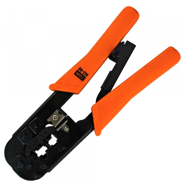 KO-9E, Клещи обжимные для RJ-11, RJ-45,  МастерЭлектрик SQ1001-0007