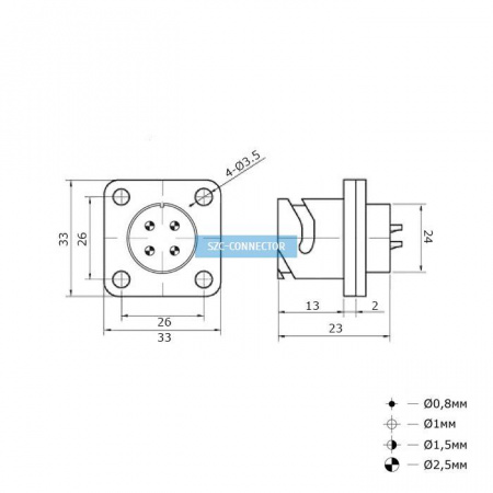 FQ24-4pin ZK