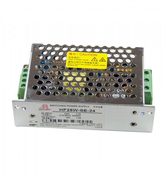 HF25W-SE-24, источник питания AC-DC 24B, 25Вт 100х58х31 (аналог NES-25-24)