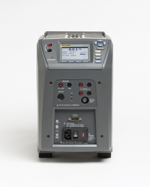 Калибратор температуры сухоблочный fluke 9142-dw-p-256