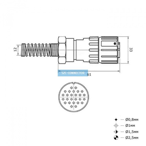 FQ24-26pin TK-12