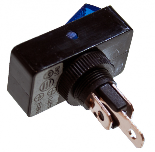 ASW-11D/BL, Переключатель, синий, 12В