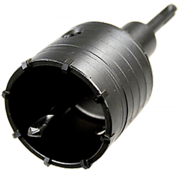 2918-65_Z01, коронка буровая коническая посадка хвостовик SDS-Plus 65мм